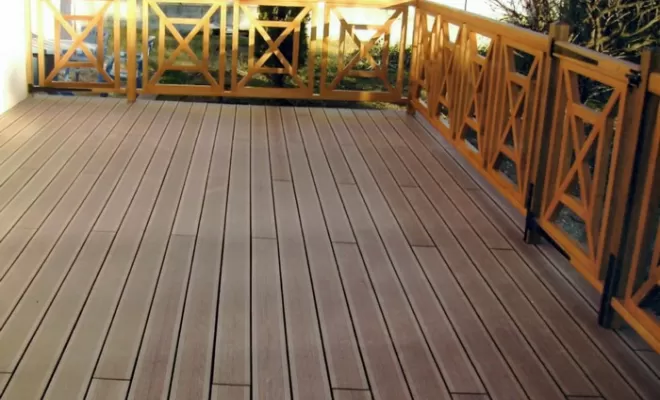 Pose de terrasse en bois, Les Salles-du-Gardon, ALC MENUISERIES